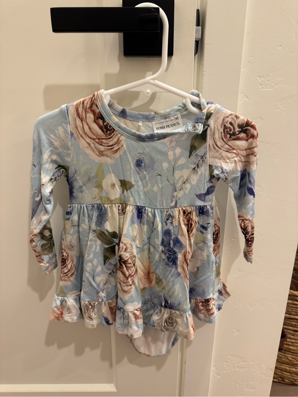 Posh Peanut Twirl Dress with bodysuit